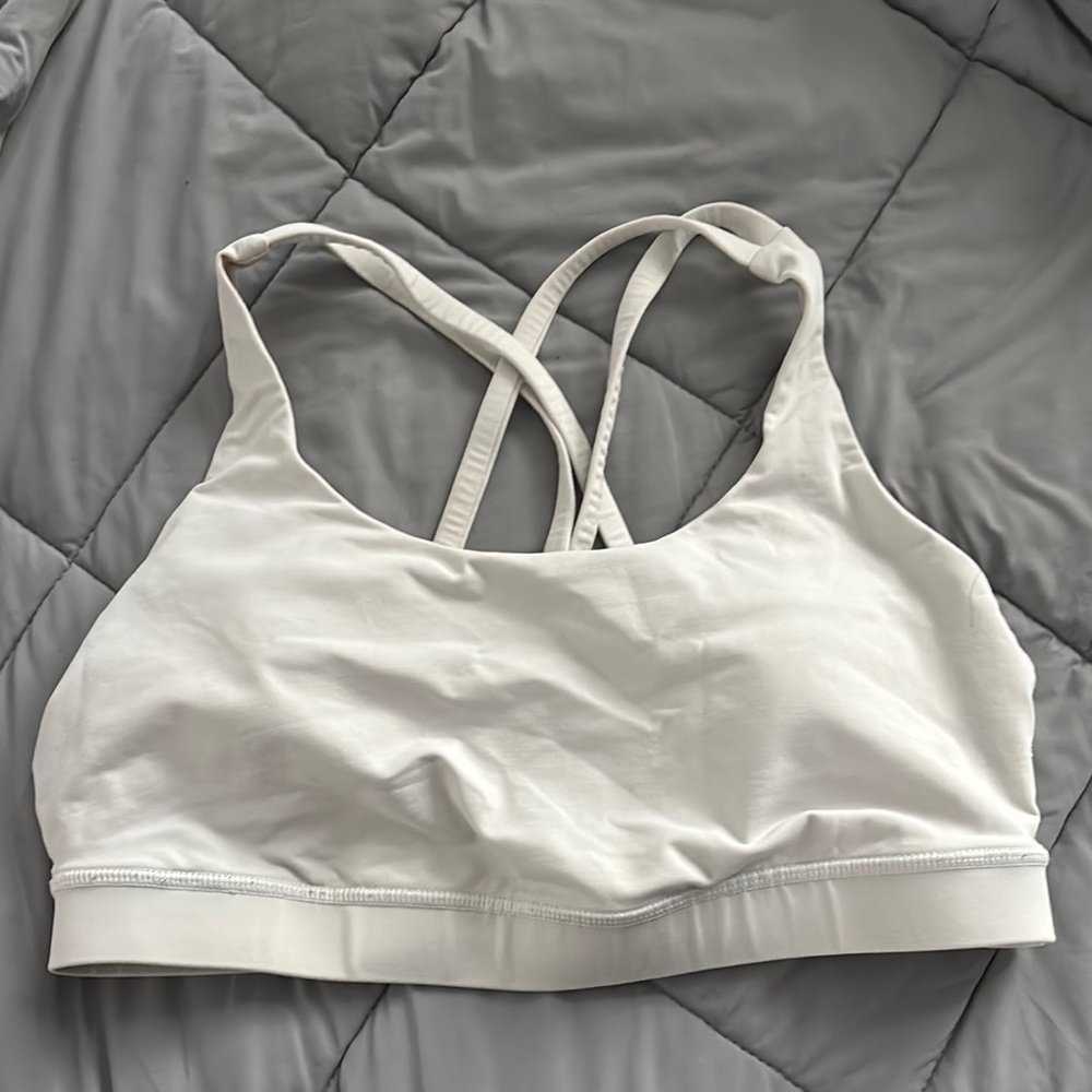Lululemon Energy Bra - white